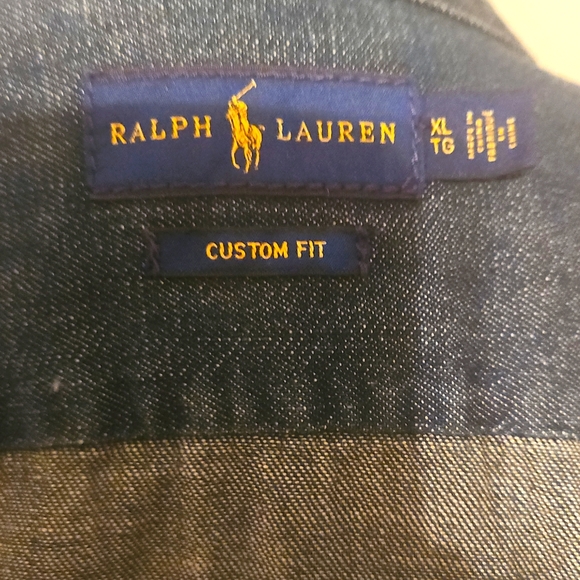 Ralph Lauren Denim Button-Up Women's Shirt size XL - Picture 4 of 5